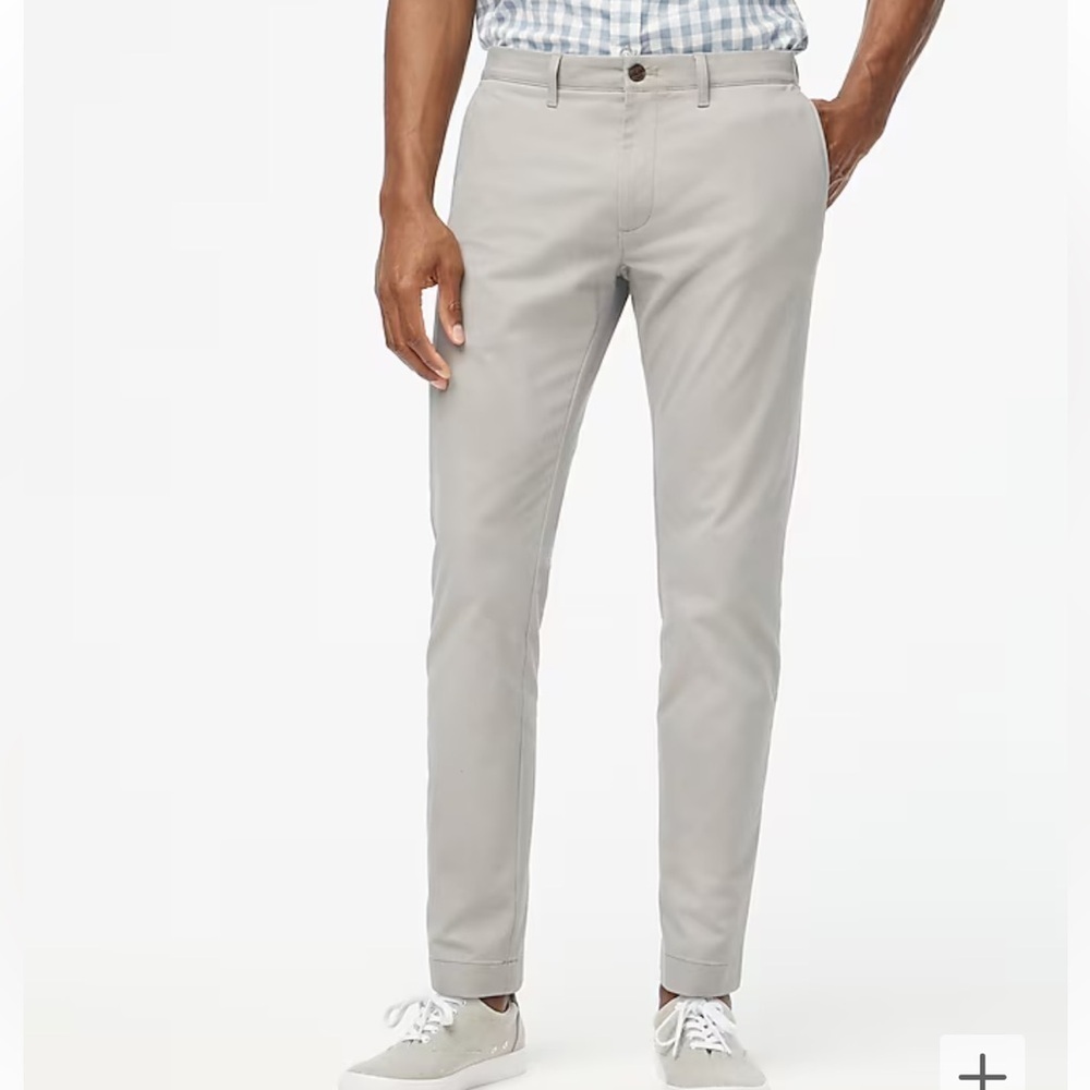 J crew Slim-fit TruTemp365® chino pant vintage dove